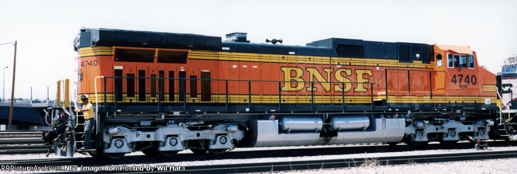 BNSF C44-9W 4740